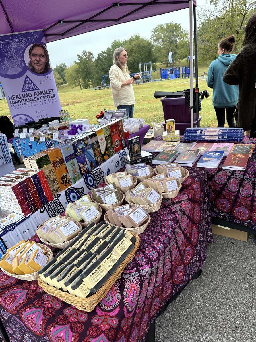 aromagregory's tweet photo. aromaGโs Botanica here ๐ Come see us at Nashville Pagan Pride Day!
๐Location: Two Rivers Park (Nashville, TN)
๐Date: Saturday, October 3, 2026 10am-5pm
#Pagan #NashvillePaganPrideDay #PaganPride #Witchcraft #ShopNashville https://t.co/AyLx2hDht9