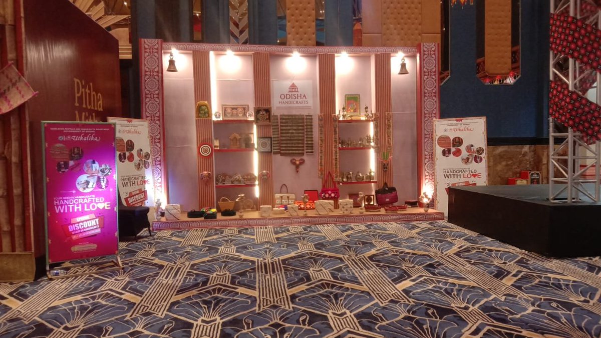 HTH_Odisha's tweet photo. Discover Odisha through its crafts!

Explore authentic handloom and handicraft products at the Utkalika stall during Odisha Travel Bazaar 2026.

🗓️ 3 to 5 October 2026
 📍 Mayfair Sanctuary, Bhubaneswar

Visit the stall and take home a piece of Odisha’s living heritage.

@odisha_tourism @CMO_Odisha @SecyChief @PravatiPOdisha @UtkalikaOdisha @handicraftsdc @epchindia @TexMinIndia @IPR_Odisha @ficci_india