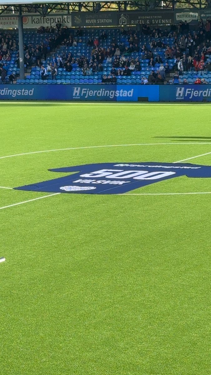 bfloknudsen's tweet photo. Vilsvik 500! Eller 501 for å være nøyaktig. For en Legende💙 Størst gjennom tidene #godset https://t.co/IocgyxB2UY
