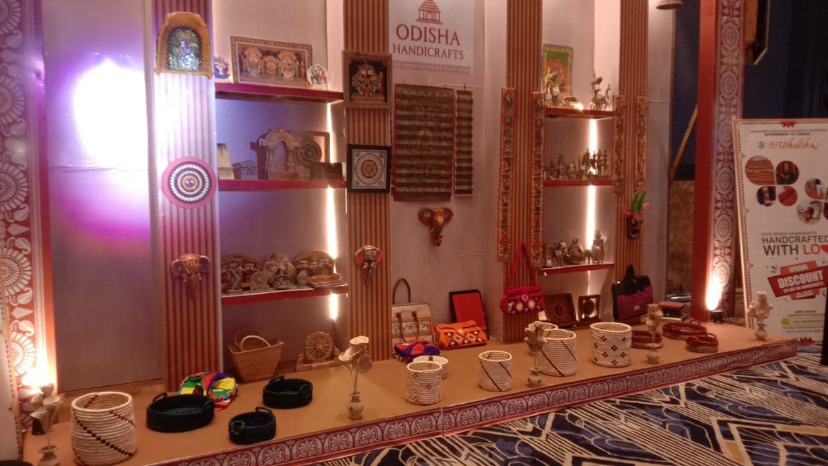 HTH_Odisha's tweet photo. Discover Odisha through its crafts!

Explore authentic handloom and handicraft products at the Utkalika stall during Odisha Travel Bazaar 2026.

🗓️ 3 to 5 October 2026
 📍 Mayfair Sanctuary, Bhubaneswar

Visit the stall and take home a piece of Odisha’s living heritage.

@odisha_tourism @CMO_Odisha @SecyChief @PravatiPOdisha @UtkalikaOdisha @handicraftsdc @epchindia @TexMinIndia @IPR_Odisha @ficci_india