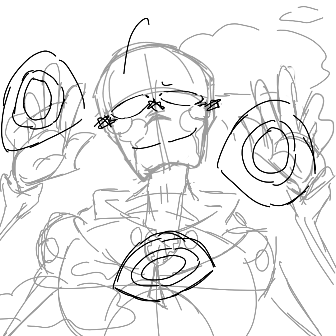 Vik_Animations's tweet photo. The worst part is that I lost the painted drawing and only the sketch saved in another folder remains. https://t.co/oT6iMJUiC0