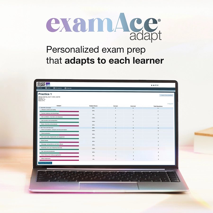 PivotPointIntl's tweet photo. Every learner starts with the same goal:

✅ A license
✅ A career
✅ A future

🔗 Learn more about ExamAce® Adapt:
https://t.co/ldSuL4P7mP

#ExamAceAdapt #ExamAce #ExamPrep #PivotPoint #LearnForward https://t.co/ED6yGMLElD