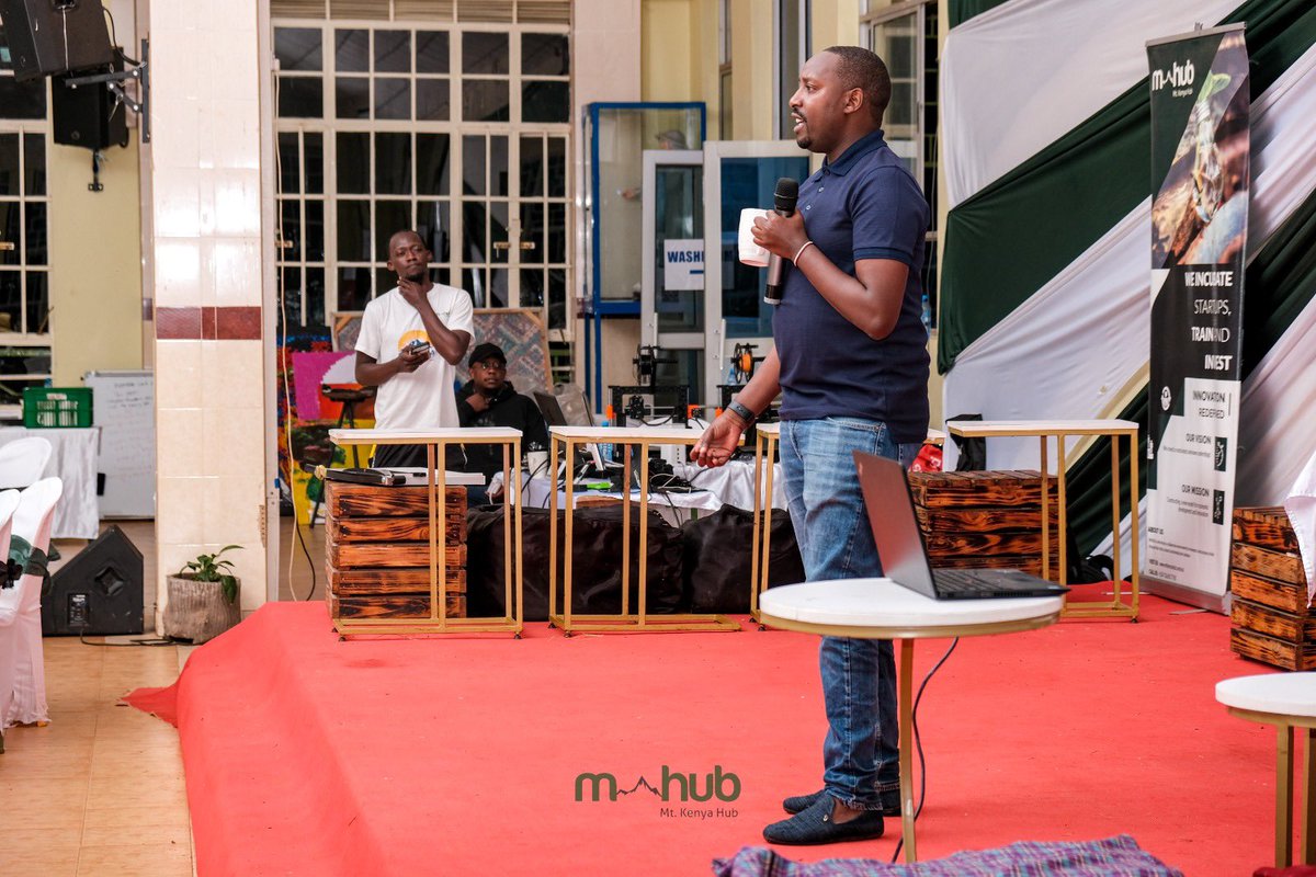CountrywideHubs's tweet photo. Day 2 of the hackathons at the 6th edition of #MtKenyaInnovationWeek, hosted by ACIH member @MtKenyaHub_.
The event is transitioning into #FrontierInnovationWeek, with the week culminating in the #SummitDay on 9 October π
#CountrywideHubs https://t.co/wFqtQG5Fog