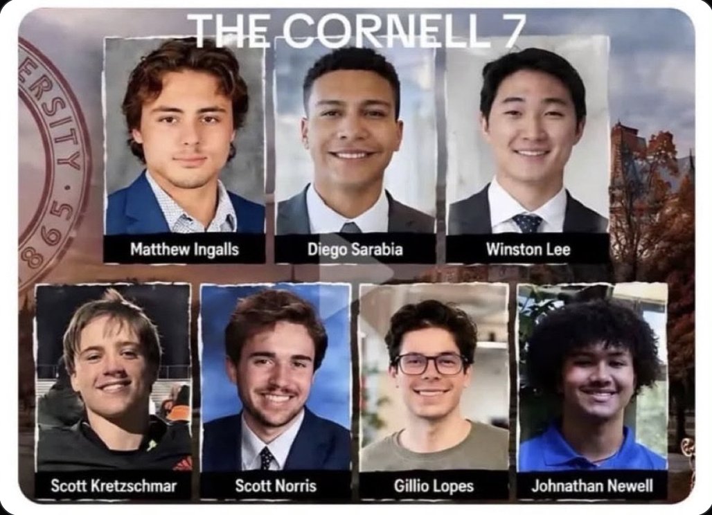 AryehEast's tweet photo. I think it's neat that a girl named "Lucy" (Lucifer), who looks like the literal whore of Babylon, is associated with a very diverse group of seven men. These guys look like a UN council meeting, as if they represent a multitude of nations, or the waters beneath the woman. https://t.co/GObyzKcFUt