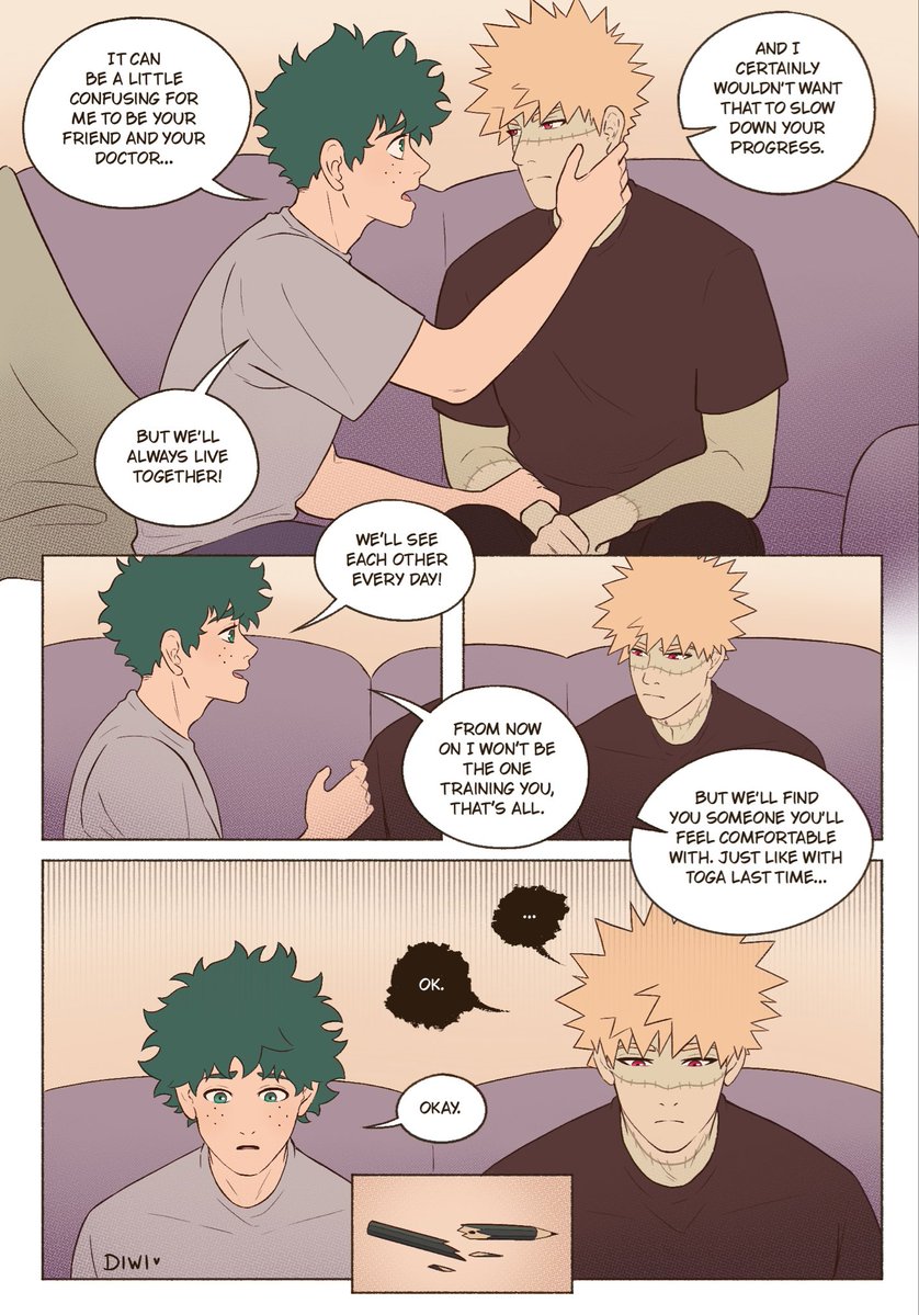 DiwiPion's tweet photo. Monster AU - experiment #11 part 3/3

Everything’s gonna be alright 🥹

#bakudeku #bkdk #ktdk #katsudeku https://t.co/NbUlSGVjtT