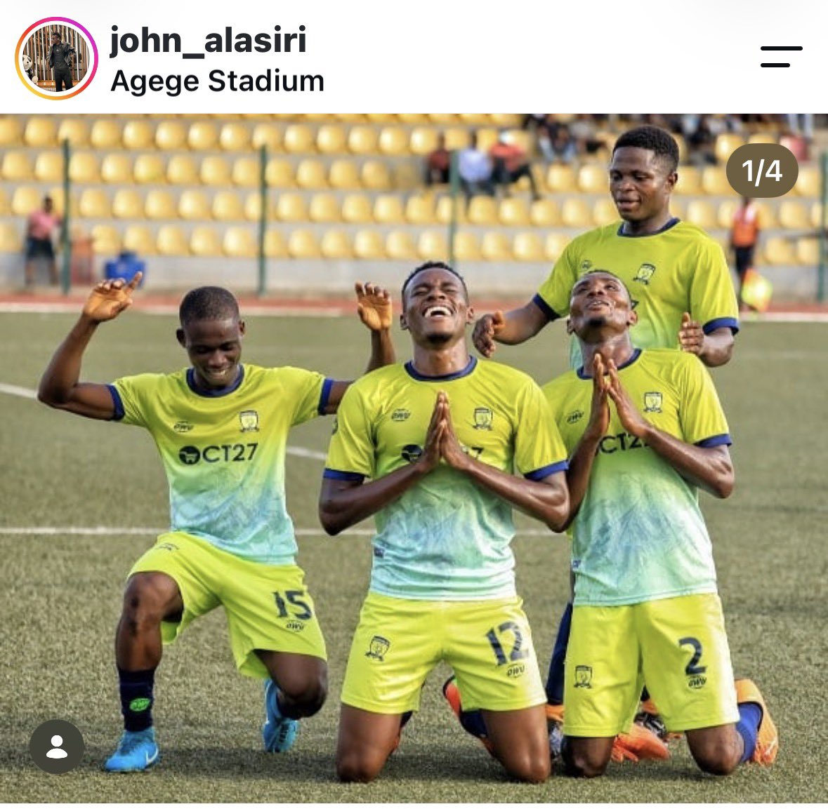 john_alasiri's tweet photo. Forever a proud moment. 

“Remo stars” chop am. After that tournament, “remo stars academy” changed to beyond limits. 😂 https://t.co/4WBxSww8hL