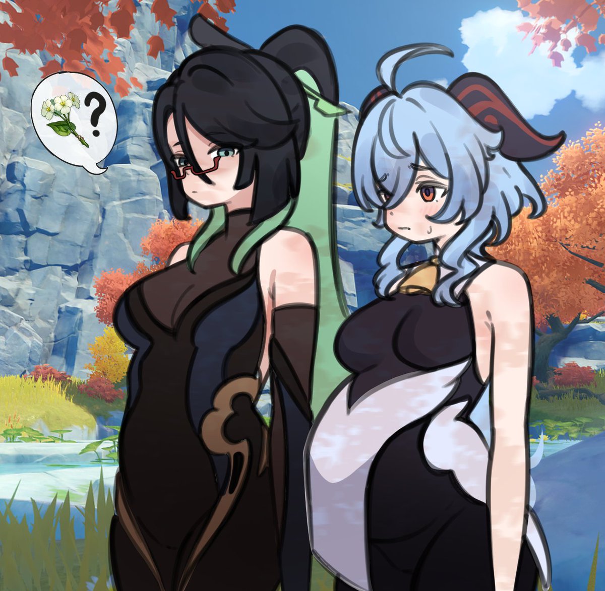 Arutemisu180's tweet photo. Does she know? https://t.co/HiFCF9AGCU