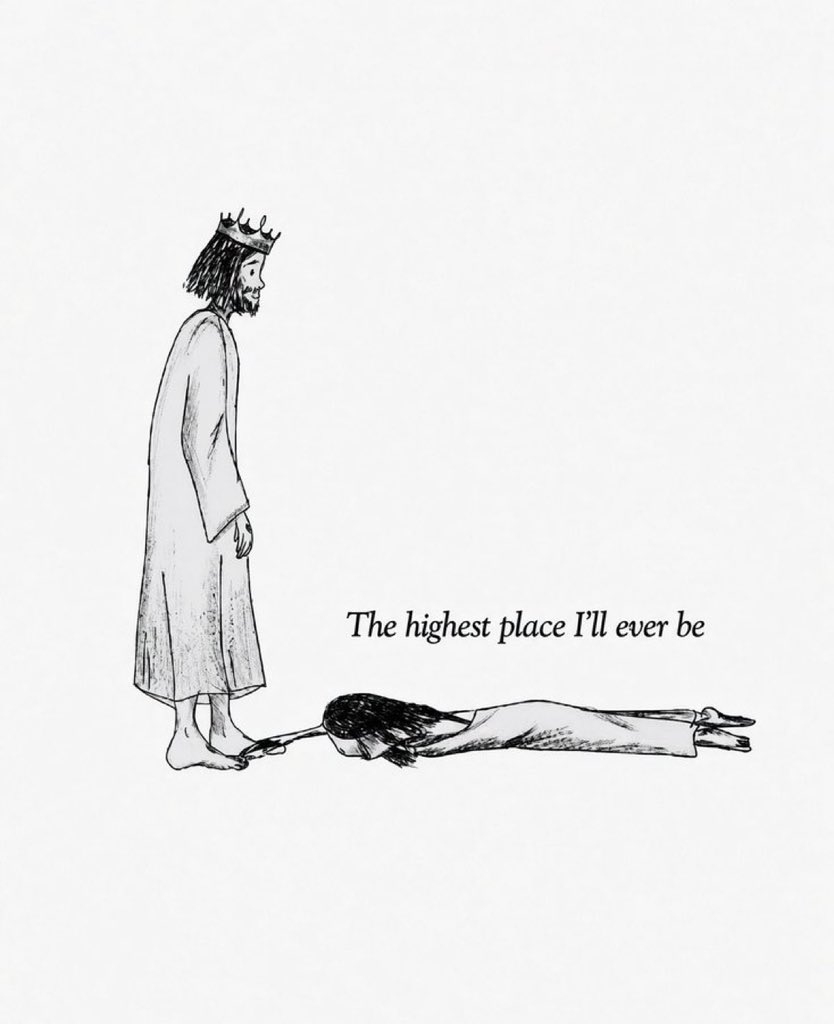 Jesvinquotes's tweet photo. At the feet of Jesus 🥺 https://t.co/iVd7xnPDYN