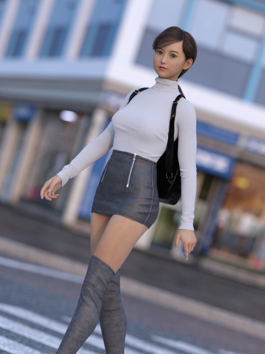 hiroinchiba's tweet photo. YUI in leather mini skirt
#DazStudio #Daz3d #3dcg #Iray https://t.co/dNVCsnzcNZ