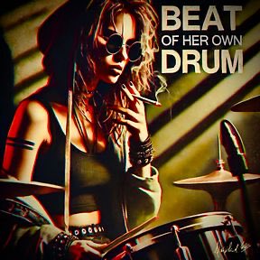 ReachROCKIN's tweet photo. Web3 Muse:
Sending massive love to my soul sister @2damaxi for picking up “Beat Of Her Own Drum” 🥁
I’d forgotten I’d created these so long ago 🫂
#FindTheOthers https://t.co/rCQAyQIGeS