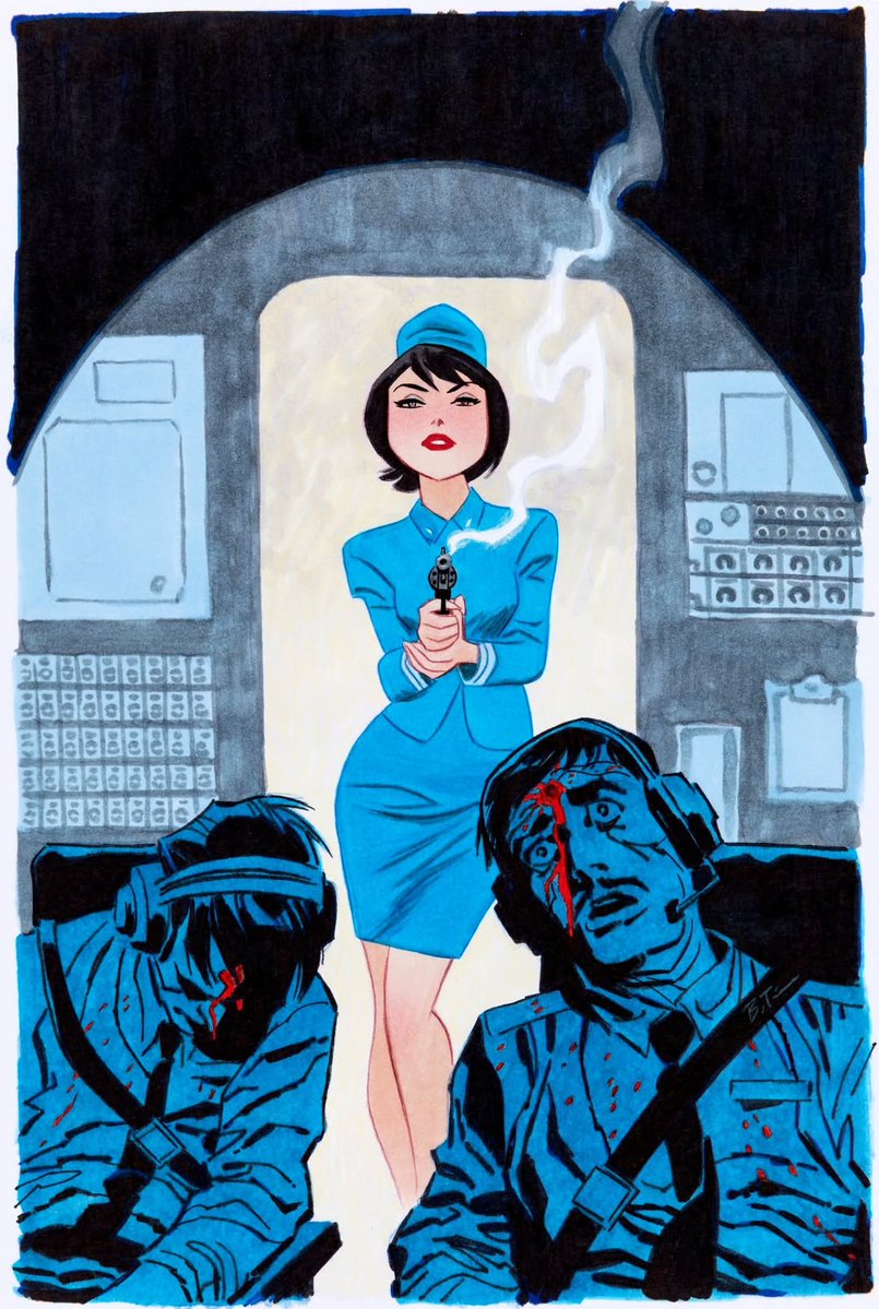 IlustrasF75's tweet photo. Ilustra de Bruce Timm https://t.co/mhyQizQdfM