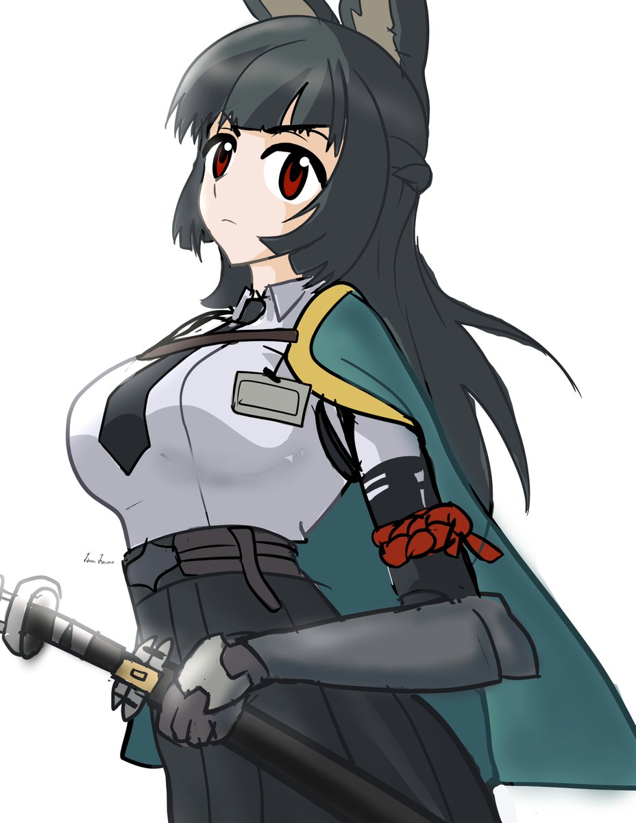 KenshiroIchi_Go's tweet photo. Someone asked me to draw Miyabi, very cool character design 
#miyabi #ZenlessZoneZero‌ https://t.co/VHcUOS6t6F