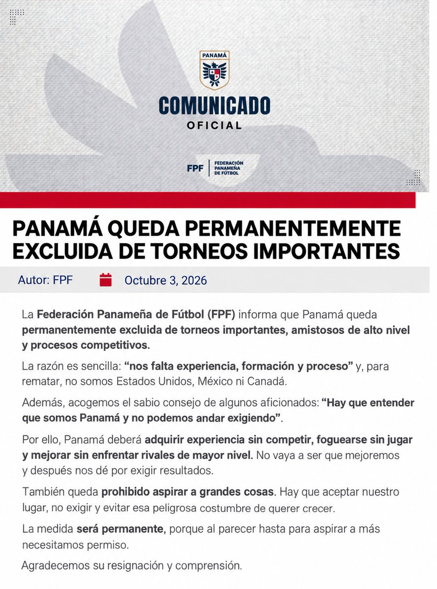 eliasdgonzalezm's tweet photo. Siempre que salen con que no hay que criticar a Thomas Christiansen por las chambonadas que se manda, pienso en que la federación debe sacar un comunicado así: https://t.co/E035laEePX