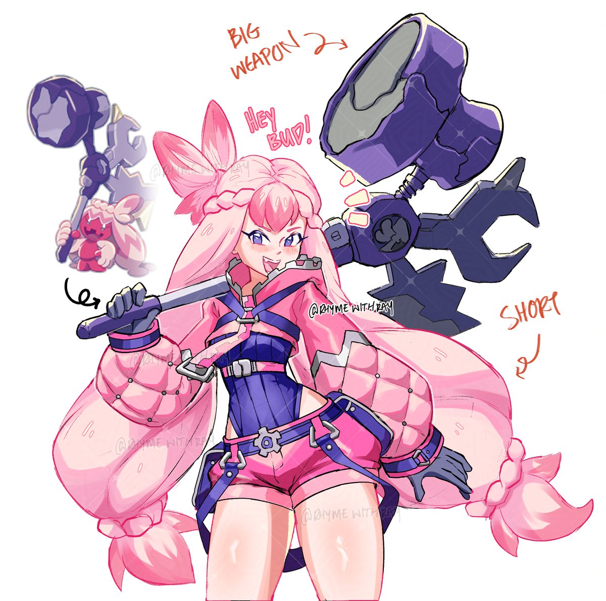 RhymeWithRay's tweet photo. Hi!!! Gonna bump my Pokémon Gijinkas👉👈 https://t.co/wiFTQky8Uh