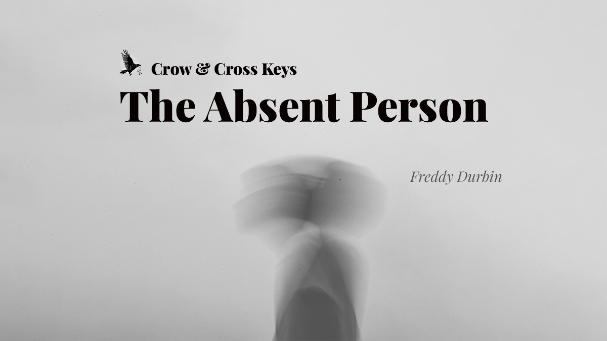 CrowKeys's tweet photo. There are shadows on the wall inside the tower. They're trying to tell us something, pointing at doorways. We're too afraid to follow. Instead, we're reading today's flash fiction: 

"The Absent Person" by Freddy Durbin

https://t.co/FKwiJhVpEV https://t.co/90ipV82nd5