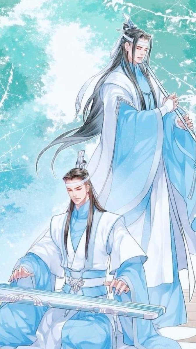 520xzwyb's tweet photo. I was today years old when I found out that these were the first drawings of Wei Wuxian, Lan Wangji and Lan Xichen made by the #mdzs manhua's artist, Luo Di Cheng Qiu / Mao Tuan Xiao Jian Jian, when the novel was coming out! Wow! 😍😍😍

#mxtx https://t.co/BoCDyqrGSa