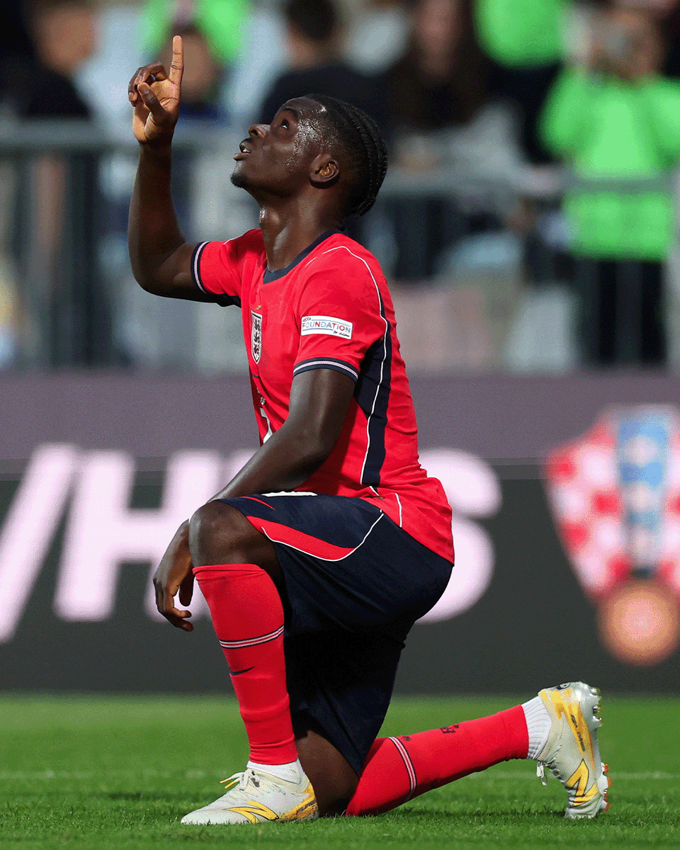 premierleague's tweet photo. Bukayo Saka. ⚽️🏴󠁧󠁢󠁥󠁮󠁧󠁿 https://t.co/clwNGjoGKX