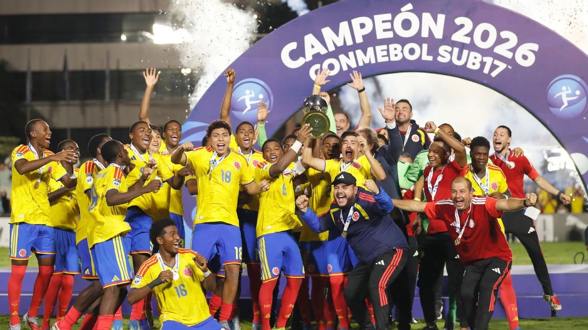 El10mistico's tweet photo. @FCFSeleccionCol Categorías Selección Colombia:
Sub 17 (masculina) 🏆
Sub 20 (femenina) 🥉
SubZERO (Mayores) 🥶 https://t.co/T4CvDPUSZi