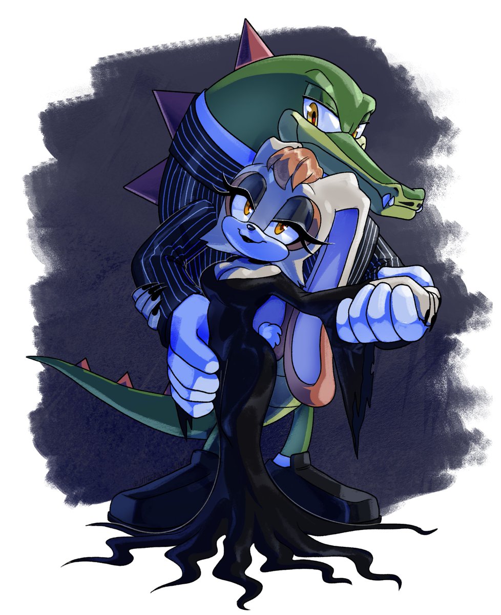 Little_RStory's tweet photo. You may have seen this one already but definitely no Halloween without the head of the Addams Family Mortica and Gomez 
Yet another Halloween Costume commission https://t.co/K5ZpdbfNfS