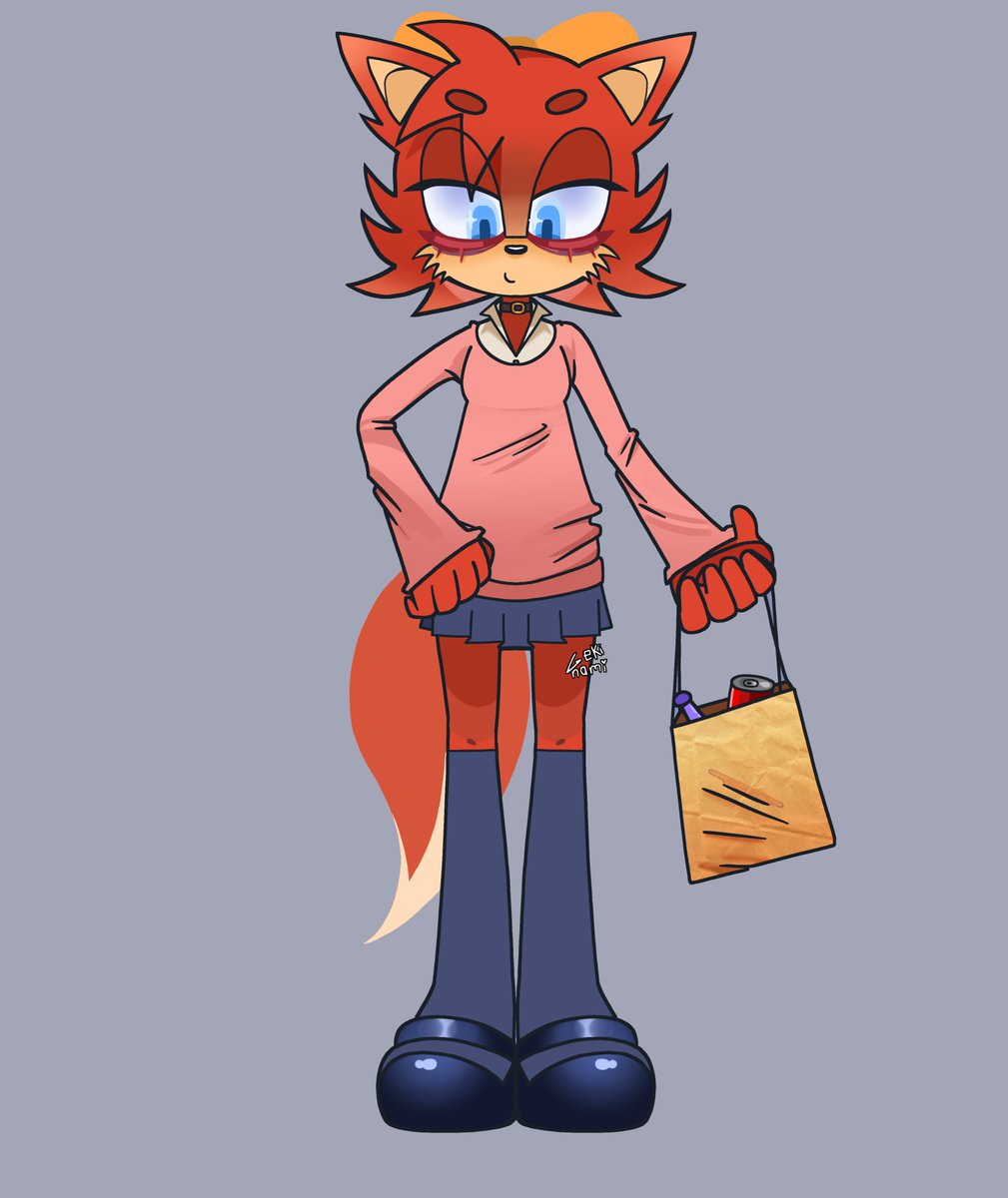 DRIPPYSHOCK's tweet photo. Fiona (⁠ʃ⁠ƪ⁠＾⁠3⁠＾⁠）#fionafox
#sonicart https://t.co/RYllZEl9ec