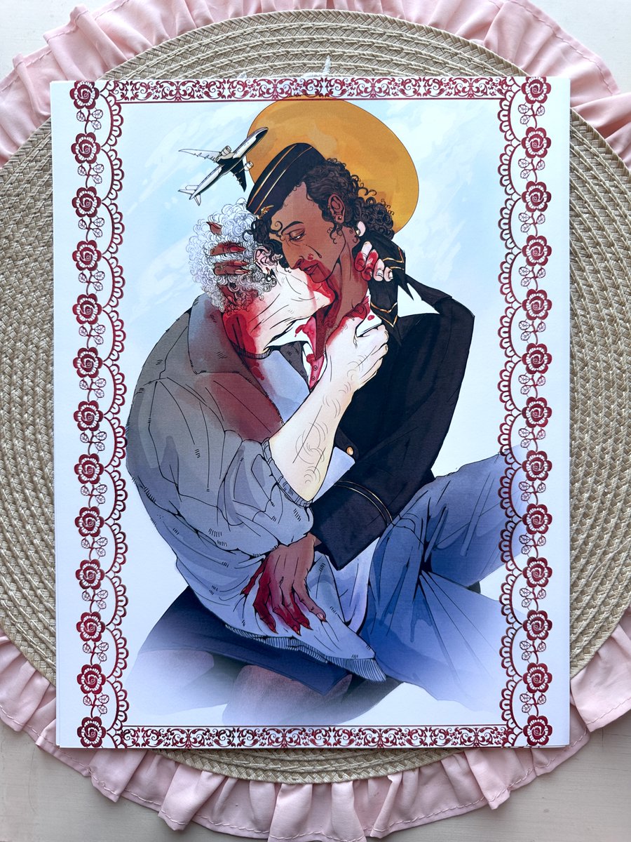 wng0re's tweet photo. 'Smooth On the Way Down' Is now a print!

Get it on my Etsy😼

#iwtv #DEVILSMINION #danielmolloy #armand https://t.co/mrB5hsQOja