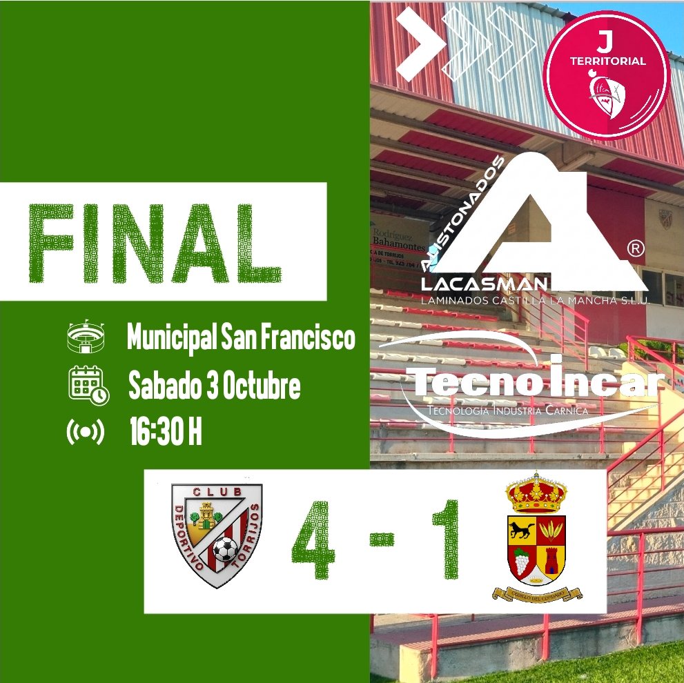 CanteraTorrijos's tweet photo. 🔴⚪️ ¡TRES PUNTOS EN CASA! ⚪️🔴

Nuestro Juvenil Territorial suma una victoria en el Municipal San Francisco tras imponerse al CD Cedillo.

Gran trabajo de los nuestros para seguir creciendo y sumando los primeros tres puntos de la temporada 

¡Enhorabuena, equipo! https://t.co/cjFn7jNJVM