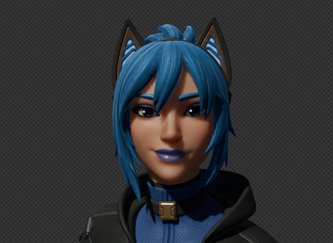 pandora_fn's tweet photo. Hope Fortnite!! 🖤💙 https://t.co/4wUHgdReAC