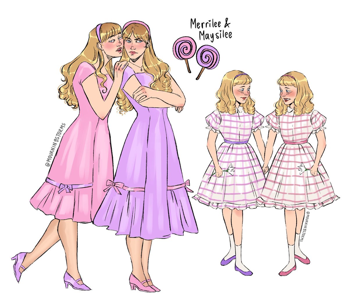 mourningstorms's tweet photo. "Will Merrilee still be a twin, after I’m gone?”
maysilee and merrilee donner #sotr https://t.co/PY55PFHxfj