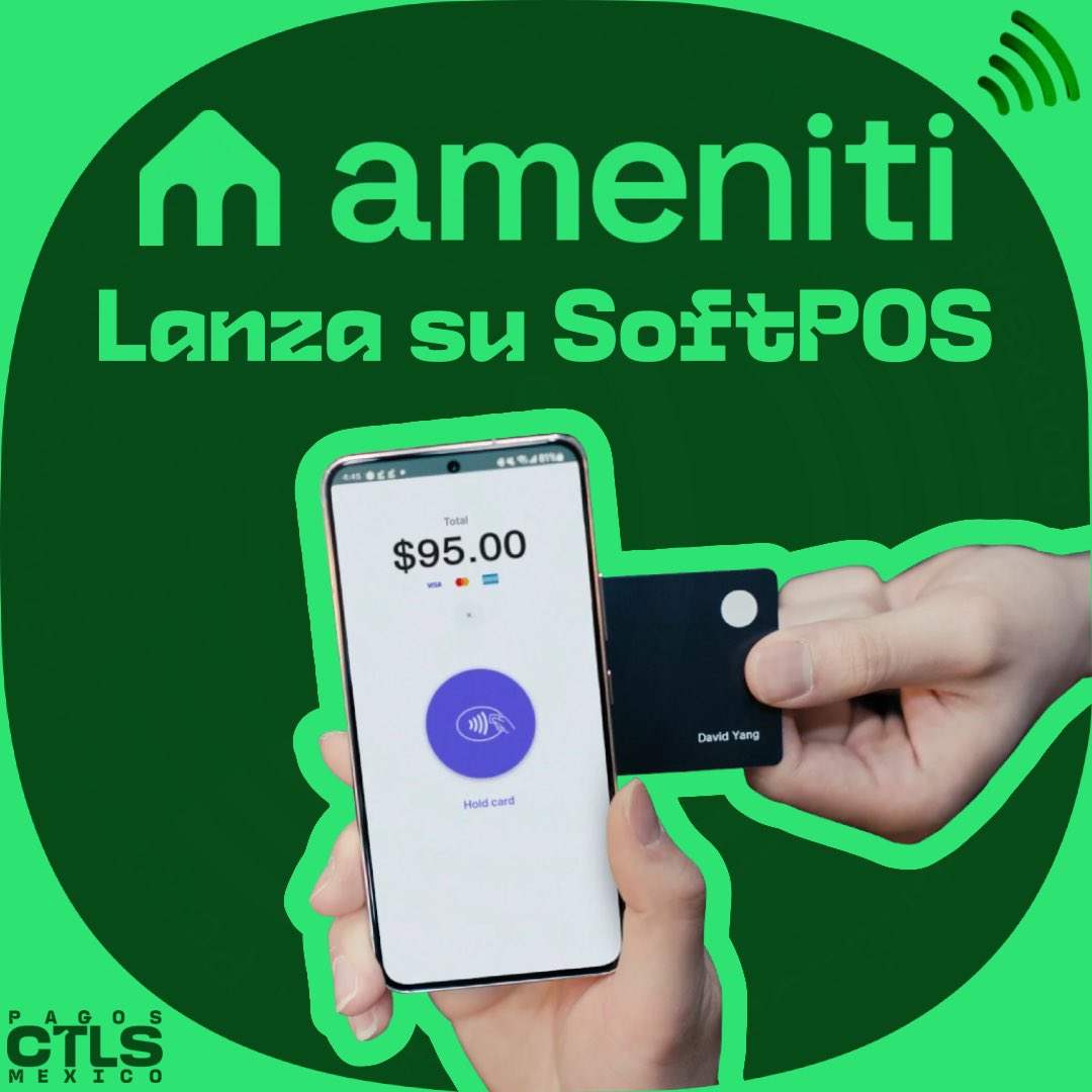 PagosCTLSMexico's tweet photo. Ameniti lanza su SoftPOS para Android:
https://t.co/gz9kggKfEp https://t.co/L6bQOnc3D4