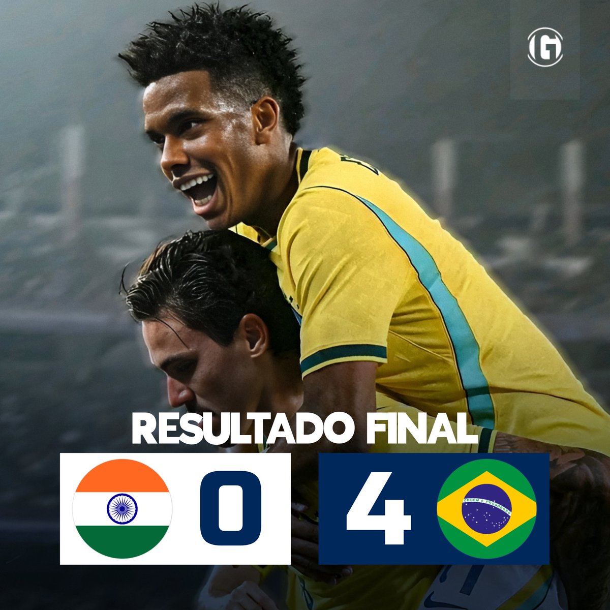 gilmer_oficial's tweet photo. FINAAAL | Brasil goleó a la India pero
aún no convence.

👉🏼 India 🇮🇳 0-4 Brasil 🇧🇷 https://t.co/wJ3EioxNVs