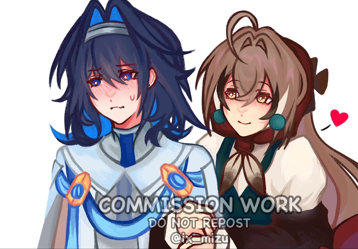 ix_mizu's tweet photo. Comm #kronmei https://t.co/Cx5PKluM8N