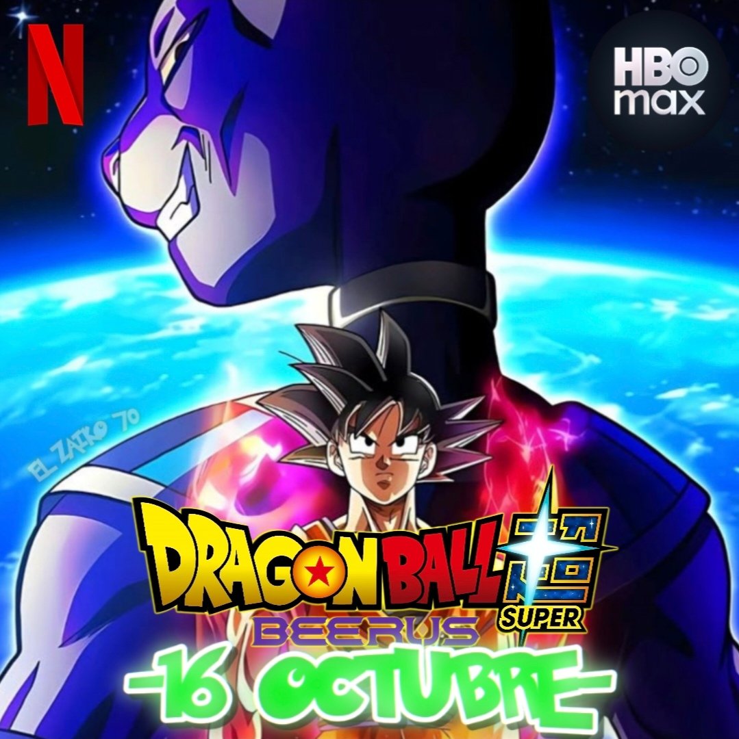 ZaikoEl's tweet photo. La cuenta regresiva comienza... ¡Gokú y sus amigos llegan el 16 DE OCTUBRE! #Netflix #HboMax 🐉
#DragonBall #DragonBallSuper #DragonBallSuperBeerus #DbsBeerus #Goku #Beerus #Bills #Whis #Vegeta #Freezer #Gohan #Piccolo #Hit #Champa #toeianimation #Anime #Anime2026 #otaku #friki https://t.co/wGODY0taVk