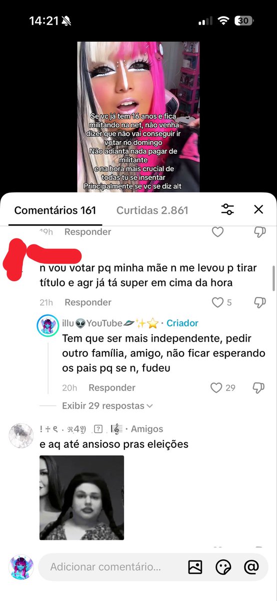 candy_bullets's tweet photo. Gente eu tô chocada com a quantidade de adolescente que supostamente n fez título pq “minha mãe não me levou” “meus pais não deixaram” jovens que n pesquisaram ao menos no Google sobre como tirar o título, falta interesse, falta força de vontade, mas na hr de militar online… https://t.co/tI4f9cHniD