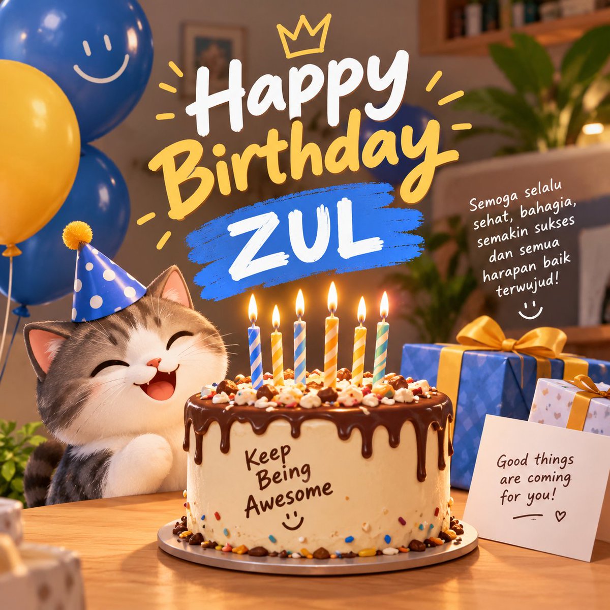rdevankaaa's tweet photo. selamat tahunkeulang @awalunzulviar 🥳 https://t.co/EiDZV23MYF