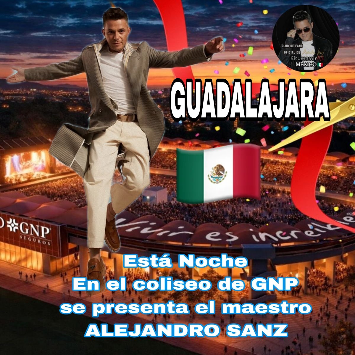SitumemirasMX's tweet photo. Llegó el día si que si 🥷🖤🇲🇽 Alejandro Sanz en concierto Hoy.
@AlejandroSanz
#fams #yahoraque 🇲🇽 https://t.co/w2n6j2ca7e