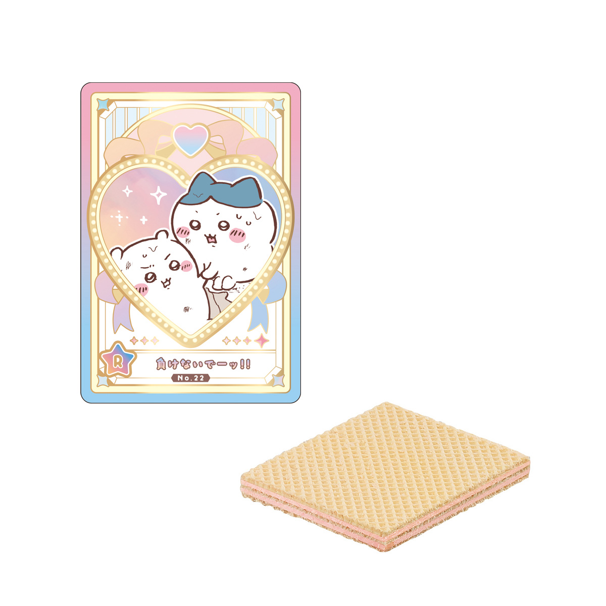 Meisy_TCG_News's tweet photo. 12月発売のちいかわウエハースがかわいすぎる。

『ちいかわ ウエハース エールカードコレクション』
https://t.co/ky0TFRRtaQ
メタリックに輝くカードは全25種、うちシークレット1種。イチゴクリーム味ウエハース1枚付き #PR https://t.co/lzVZoXvarr