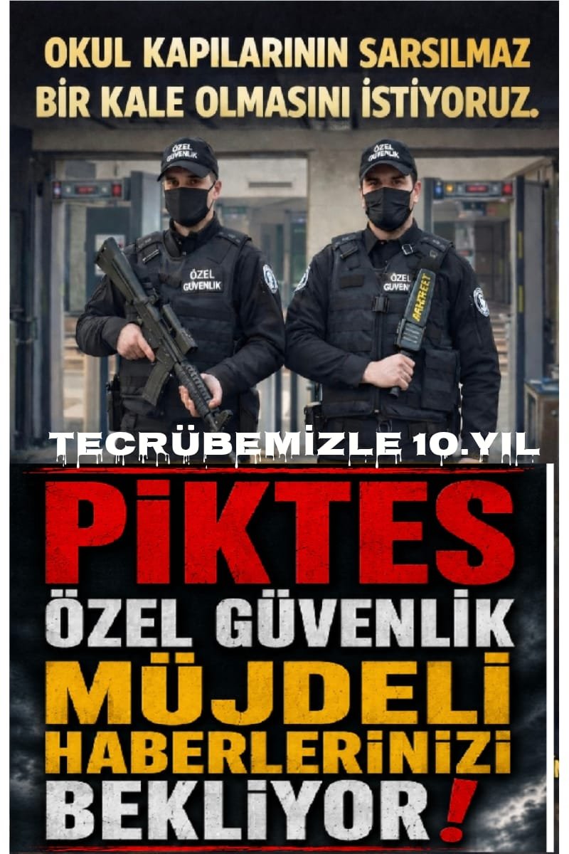 GCetiner17058's tweet photo. @topogluemre #hayatBoyuÖğrenme 
#HayatBoyuEmek 
#HayatBoyuEğitim
@topogluemre
@chnkvnc
@memetsimsek
@Yusuf__Tekin
#Piktes ÖZEL GÜVENLİKLER 
📌10 YILLIK TECRÜBEYLE
📌10 YILLIK EMEKLE
📌10 YILLIK BİRİKİMLE
12 AYLIK İSTİHDAMA DAHİL
OLMAYI  BEKLİYORUZ 
SAYGILARIMIZLA
🇹🇷TÜM OKULLAR GÜVENDE OLSUN https://t.co/KHbCPgvgt0