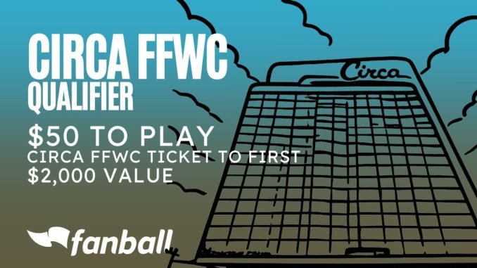 FullTimeFantasy's tweet photo. Enter our Week 4 @Fanball contest to win a Seat at the 2027 @PlayFFWC for just $50! 
https://t.co/uNOEP6QjGk https://t.co/mfiuMs0g8q
