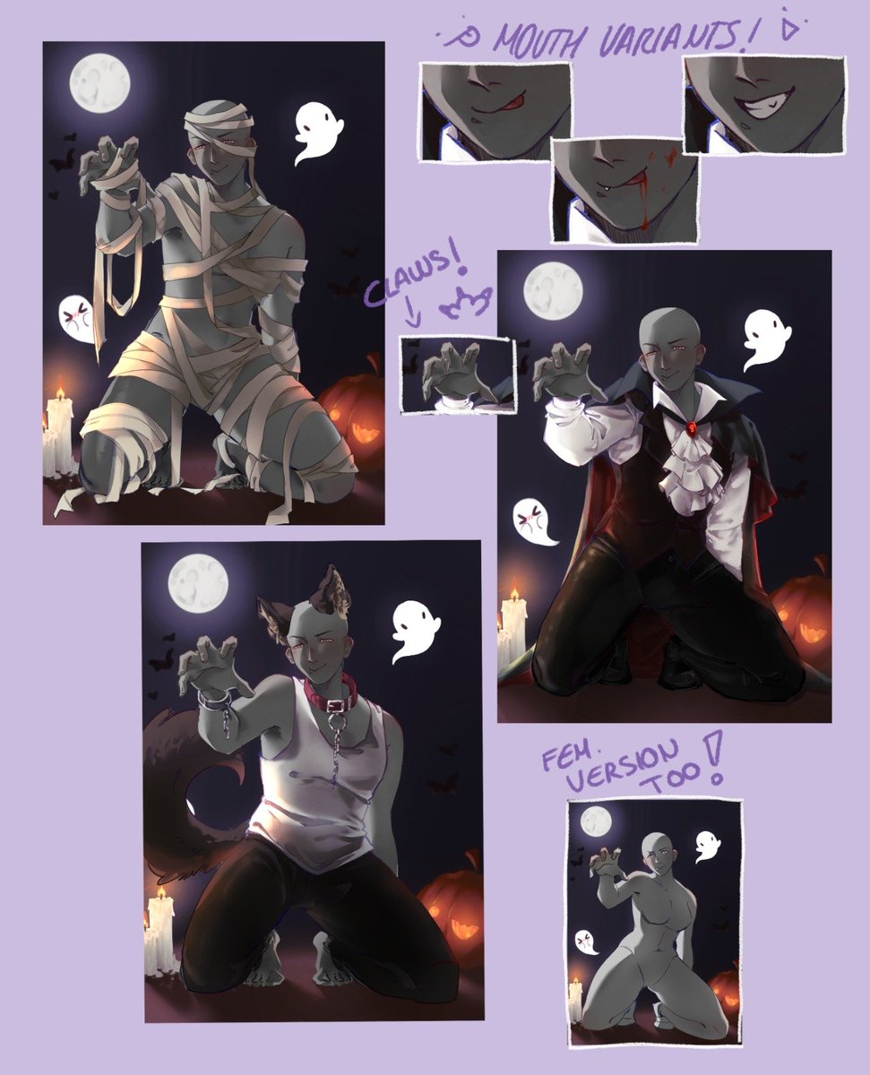 bunnyato's tweet photo. And I'll leave this here in case anyone is interested ehem ehem...

https://t.co/MkajEWimRO

#ych #halloween #art #Vgen https://t.co/dkJ6bL9lrE