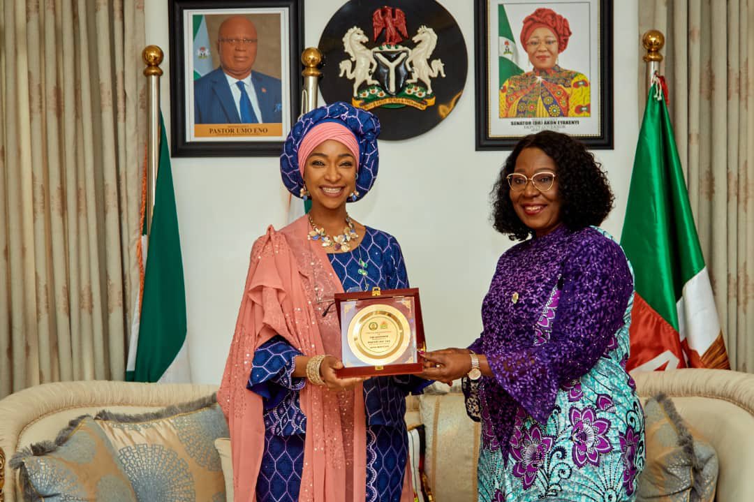 hanneymusawa's tweet photo. While in Akwa Ibom, I paid a courtesy call to the Government House in Uyo, where I was warmly received by my dear sister, Her Excellency Senator Akon Eyakenyi, Deputy Governor of Akwa Ibom State. 

Our meeting provided an opportunity to lay the foundation for the forthcoming Memorandum of Understanding between the Federal Government and Akwa Ibom State under the Renewed Hope Cultural Project.

The initiative reflects President Bola Ahmed Tinubu’s vision of working with states to harness their cultural and tourism assets, create economic opportunities and support the broader diversification of our economy.

I appreciated the warm reception, From what I experienced during my visit, Akwa Ibom is ready for tourism, with tremendous potential to attract visitors, create jobs and drive economic opportunities. I must commend the leadership of the state, ably led by His Excellency, Governor Umo Eno, for the work being done to position Akwa Ibom for greater growth. I look forward to returning soon for the signing of the MoU and to taking this partnership forward.  

#partnership #renewedhopeagenda #hannatumusawa #tourism #nigeriaeverywhere