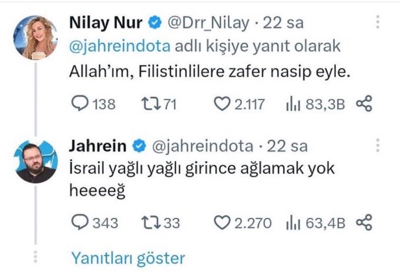 sofiyeniden's tweet photo. Şahsın İsrail hakkındaki tweeti https://t.co/J9CmRmN63h