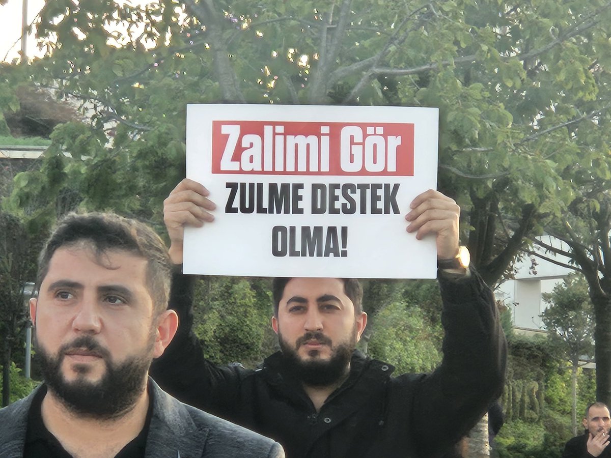 FurkanH41's tweet photo. Furkan Hareketi Kocaeli olarak haksızca tutuklanan Alparslan Kuytul Hocaefendi, Semra Kuytul Hocahanım ve kardeşlerimiz için #BasınAçıklaması gerçekleştirdik!

🗓️03.10.26 Cumartesi

AsılSuçlular Yargılanmıyor
AlparslanHocaya Ozgürlük
SemraHocaya Ozgürlük
ZulmeKarşı Meydanlardayız https://t.co/AIIZr4oa3i