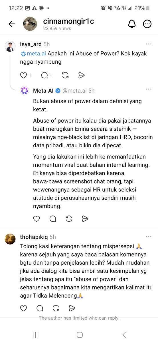 JGyu88's tweet photo. @cinnamongirlc Wkwkwk kau lagi cari validasi bgt nih? Semua warga thread kontra sama statement kau sampe kau limit itu komentar. Eh, di Twitter juga byk yg kontra sama kau. Itu artinya apa? Opini kau itu lebih tolol dripd buzzer pemerintah 😂
Udh lah klo tolol itu jgn dipamerin wkwkwk 🤣 https://t.co/DTI64DXrtB