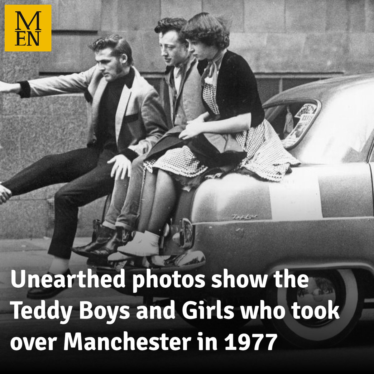 MENnewsdesk's tweet photo. Emerging in the 1950s, Teddy Boys are regarded as Britain's first post-World War Two youth subculture and clashed with punks in the late 1970s https://t.co/tCH5tR3I3Z https://t.co/vekFwFPI0h