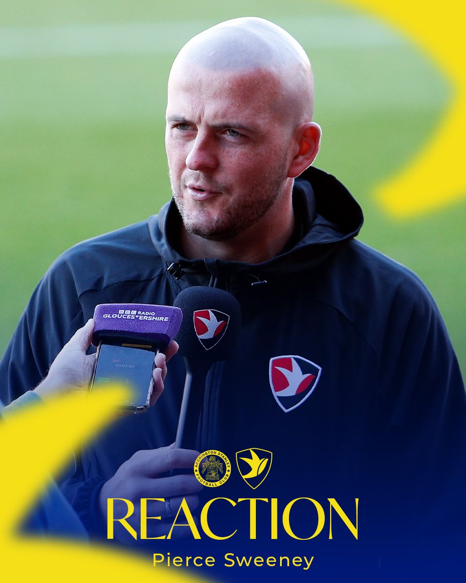 CTFCofficial's tweet photo. 💭 The thoughts of Pierce Sweeney following the game against Accrington Stanley.

🔗 https://t.co/xqzsyStVDt 

#ctfc♦️ https://t.co/dWgbPifkeQ