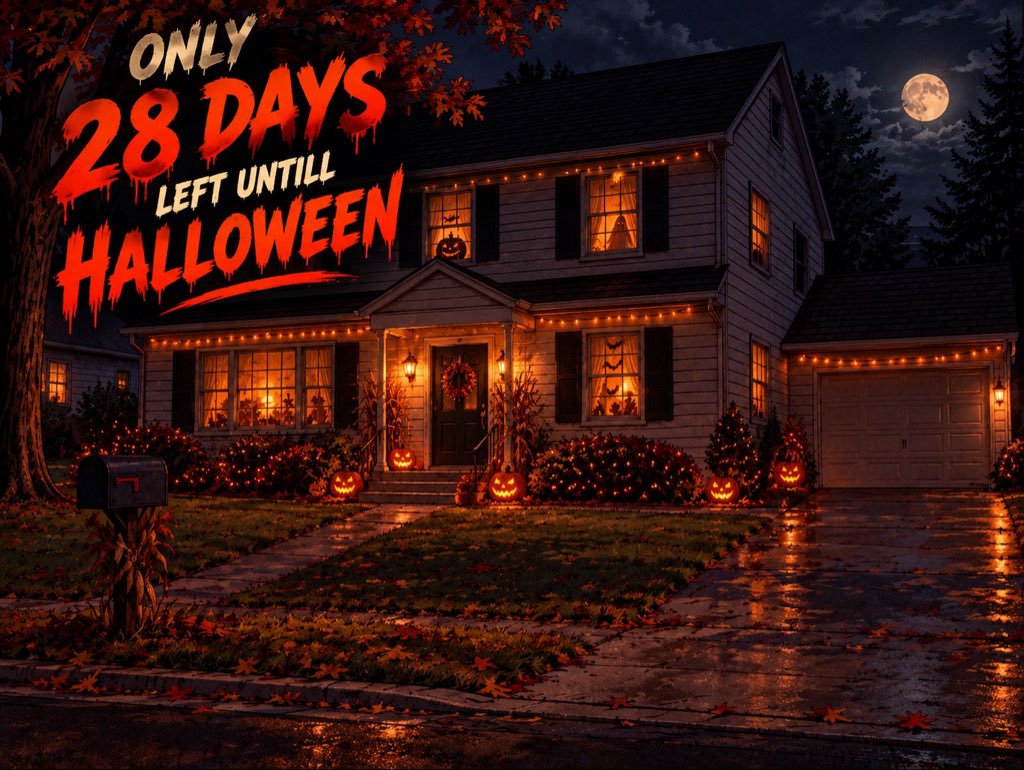 HarlowTheGame's tweet photo. Only 28 days until Halloween… 🎃🍂

The pumpkins are out, the porch lights are on, and Harlow is getting ready for October.

Some things are already waiting. 👀🪓

#Halloween #videogames #videogame #october #game #games #fyp #indiedev #gamedev #horror #horrorgames #horrorgame https://t.co/c57qjqrtlV