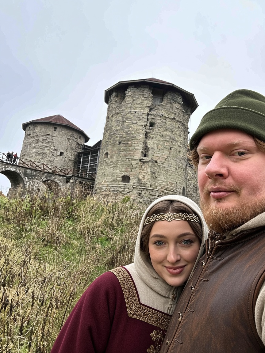 SSemikhov's tweet photo. Today we visited a fortress built in 1297. Medieval vibes. https://t.co/unYY8PrZS9