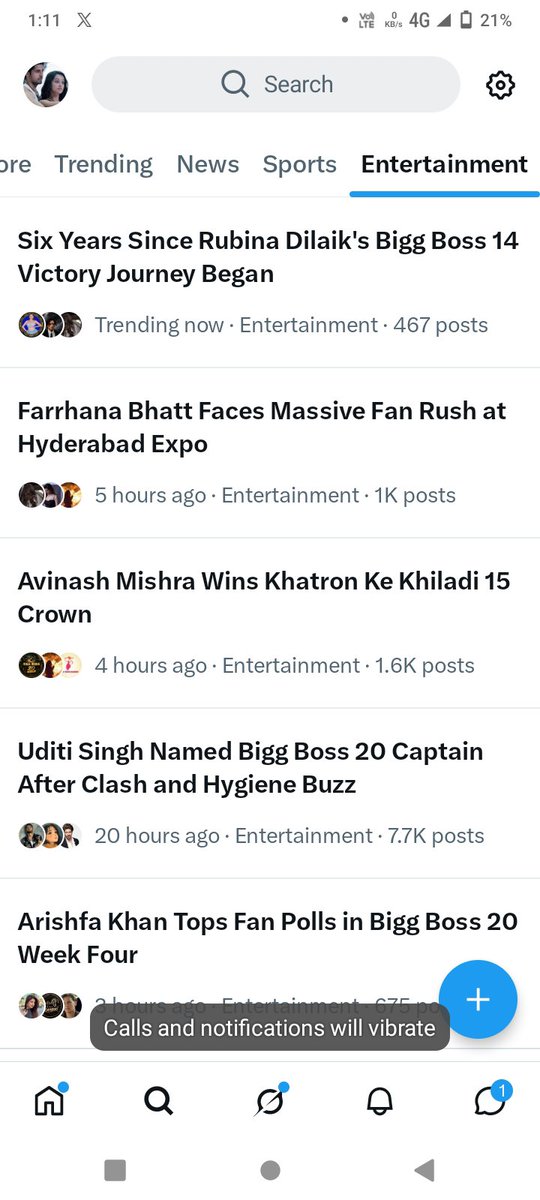 RubinaRock's tweet photo. Today my trending section is rubina 

#RubinaDilaik #RubiHolics #KKK15 https://t.co/YkwbXOYCoN