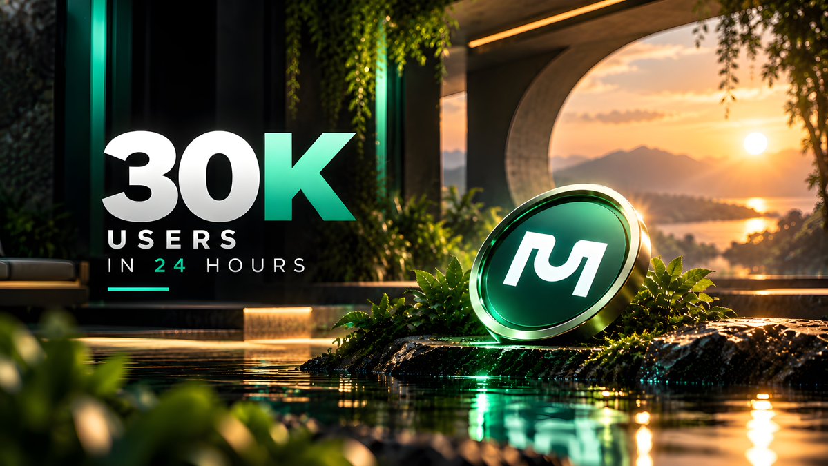 uormapp's tweet photo. 🚀 $UORM REACHES 30,000 USERS!

We’re proud to have reached 30,000 users in just 24 hours.

Thank you to our growing community for your trust and support. This is an important milestone in UORM’s journey, and we look forward to what’s ahead.

The journey continues. 
#UORM #30KUsers