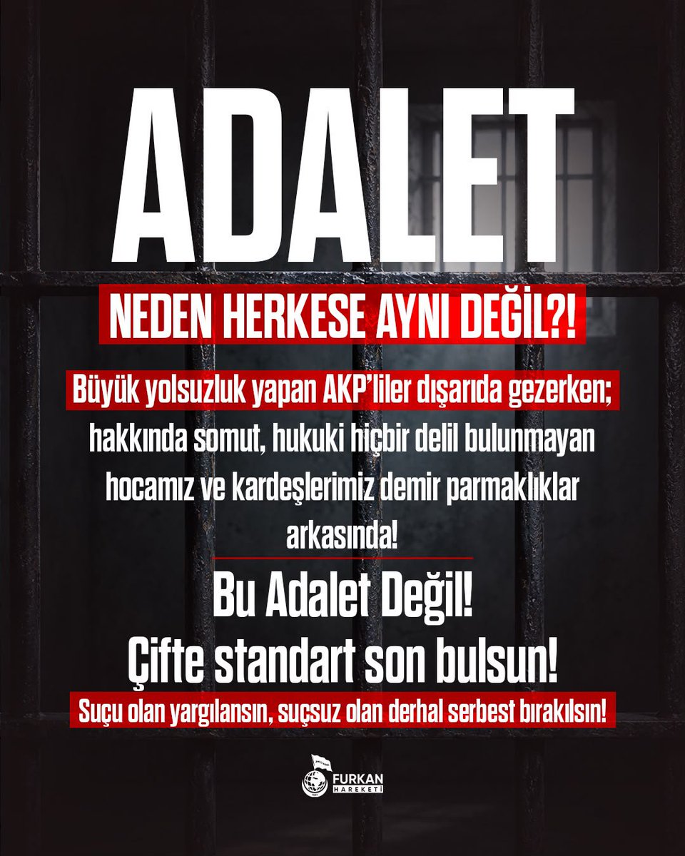 simgentk3's tweet photo. AsılSuçlular Yargılanmıyor
AlparslanHocaya Ozgürlük
SemraHocaya Ozgürlük
ZulmeKarşı Meydanlardayız
Kardeşlerimizi SerbestBırakın https://t.co/7nxzZPvlgo